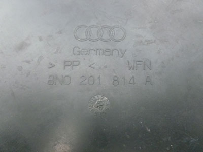 2000 Audi TT Mk1 / 8N - Charcoal Filter Canister Cover 8N0201814A2